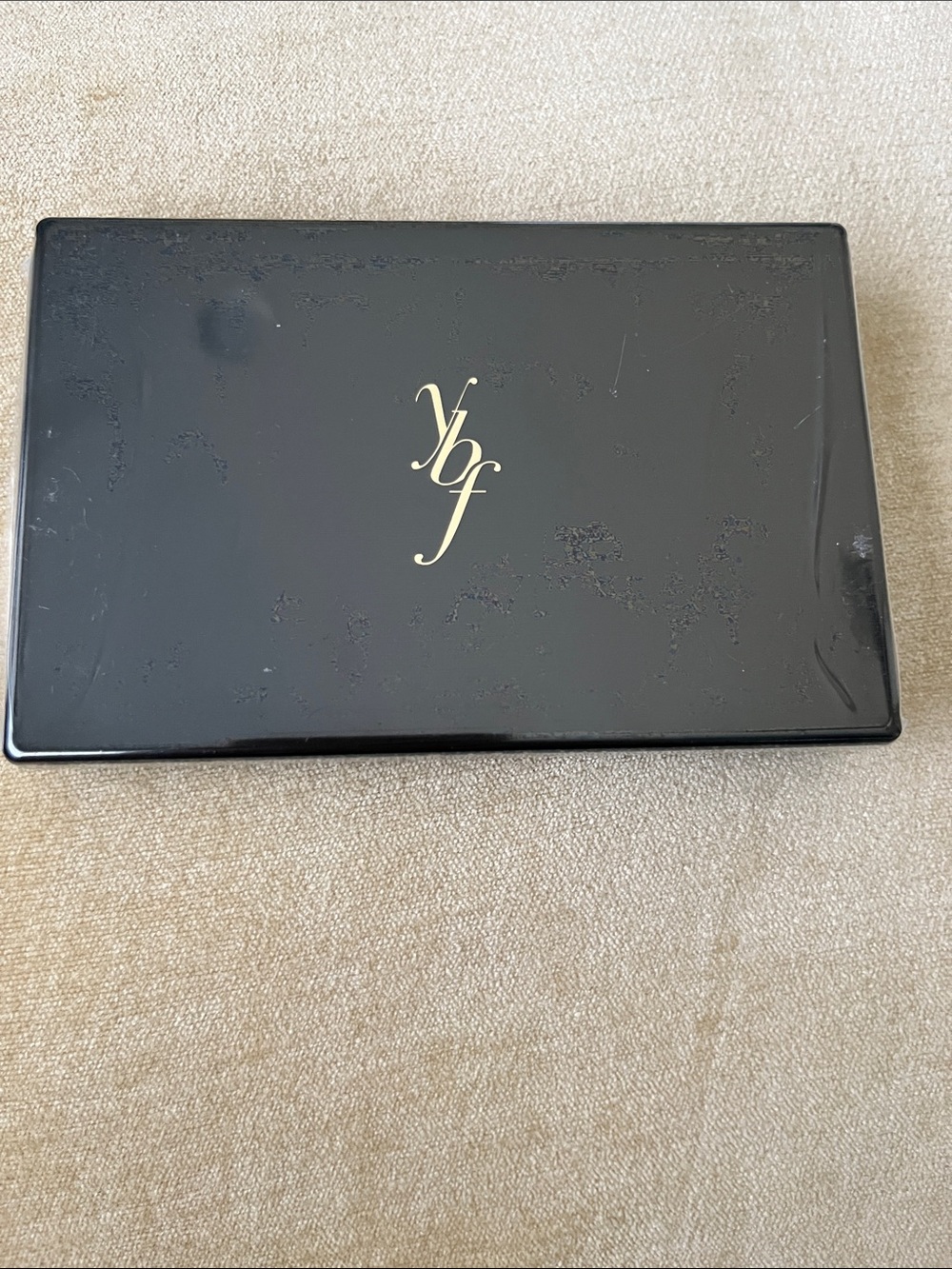 YBF Eye collection Black Gold Ybf Logo